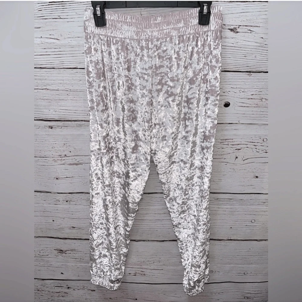 Victoria’s Secret Crushed Velvet Pajama Bottoms